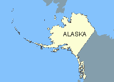 Alaska Area Code Map